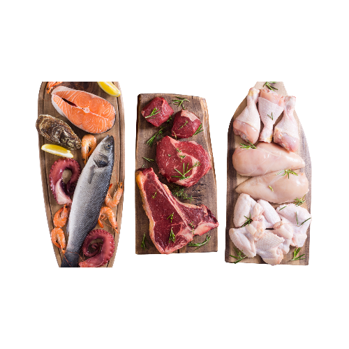 Ət və dəniz məhsulları
